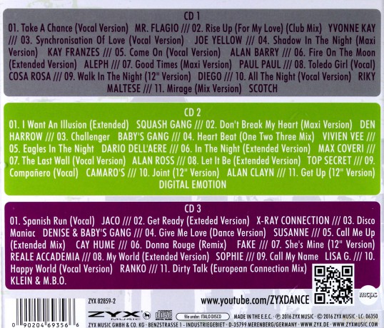 ZYX Italo Disco Collection 21 [3CD]