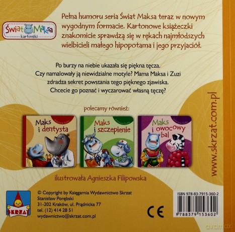 Maks i tęcza - Katarzyna Zychla [KSIĄŻKA]