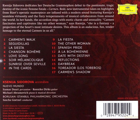 Ksenija Sidorova: Carmen [CD]