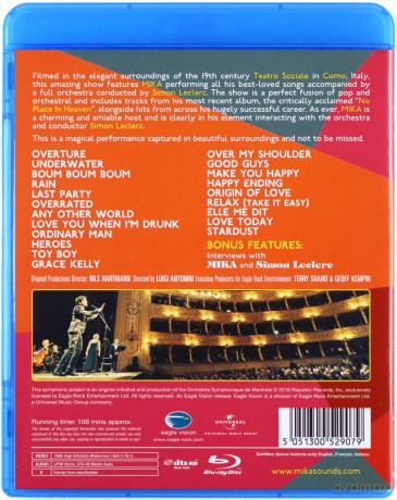 Mika: Sinfonia Pop [Blu-Ray]