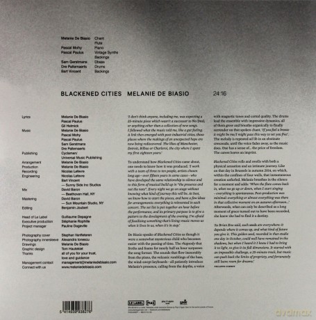 Melanie De Biasio: Blackened Cities [Winyl]