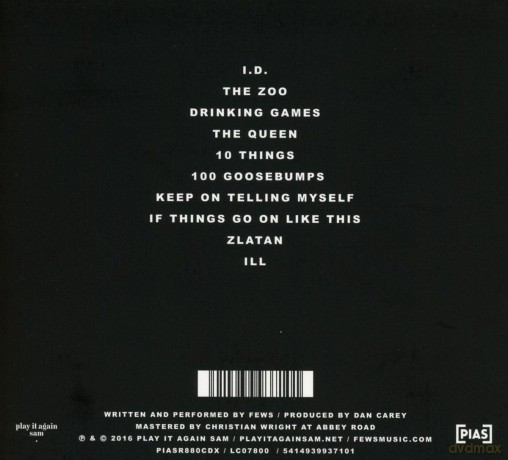 Fews: Means (digipack) [CD]