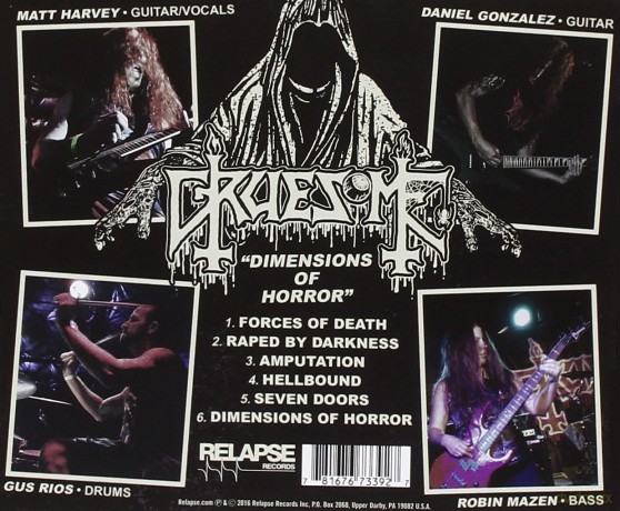 Gruesome: Dimensions Of Horror [CD]