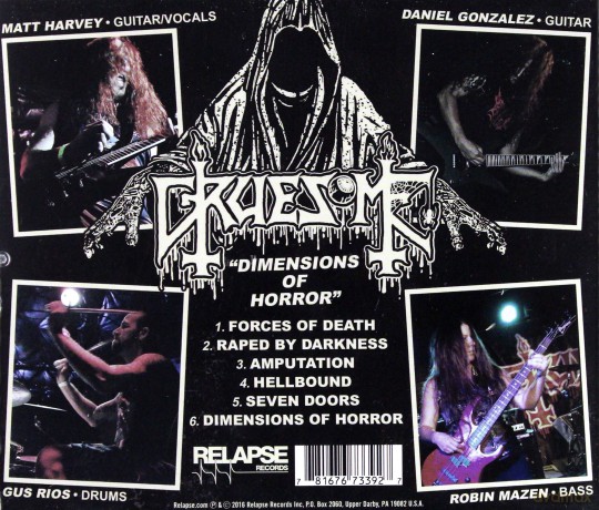 Gruesome: Dimensions Of Horror [CD]