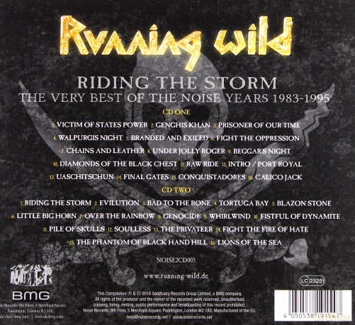 Running Wild: Riding The Storm The Very Best Of The Noise Years 1983-1995 (digipack) [2CD]
