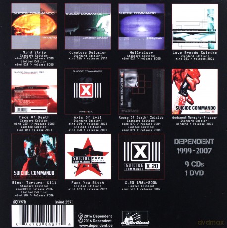 Suicide Commando: Compendium [10CD]