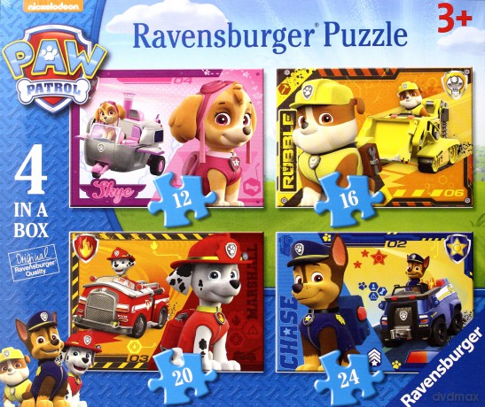 RAVENSBURGER Psi Patrol  4 w 1 [PUZZLE] 