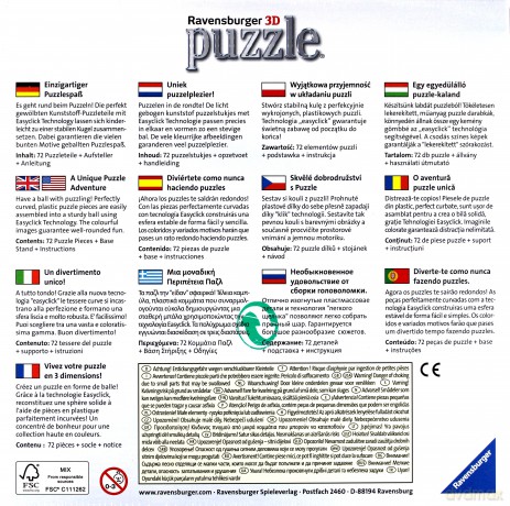 RAVENSBURGER Psi Patrol 3D Kula 72 el. [PUZZLE]
