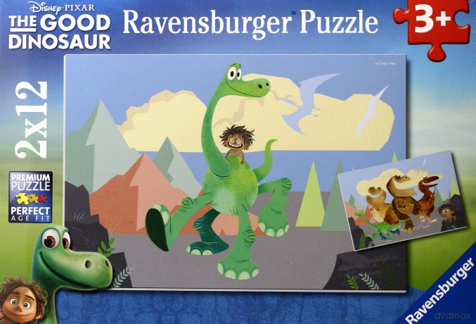 RAVENSBURGER Dobry Dinozaur 2x12 el. [PUZZLE]