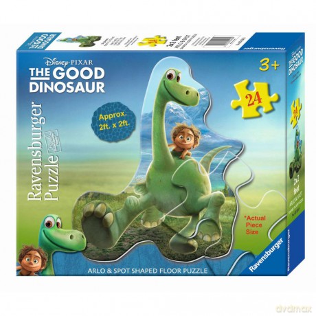 RAVENSBURGER Dobry Dinozaur Puzzle Podłogowe 24 el. [PUZZLE] 