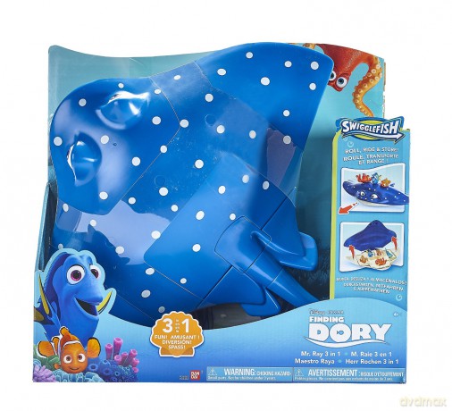 BANDAI SwiggleFish Mr Ray 3 w 1 [FIGURKA]