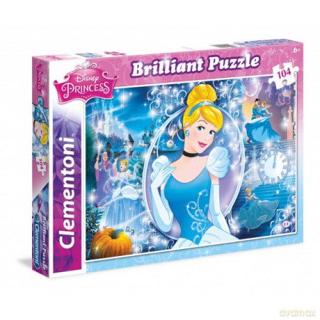 CLEMENTONI 104 el. Brilliant Cinderella [PUZZLE]