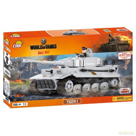 COBI Armia WOT Tiger I 555 kl. [KLOCKI]