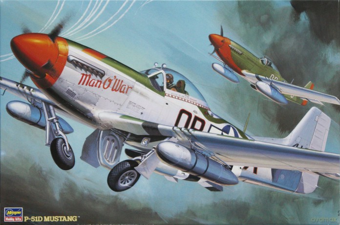 HASEGAWA P51D Mustang