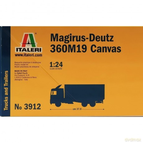 ITALERI Magirus Deutz 360M19 Canvas