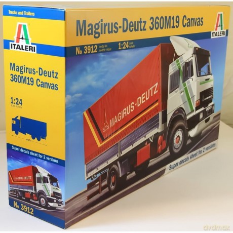ITALERI Magirus Deutz 360M19 Canvas