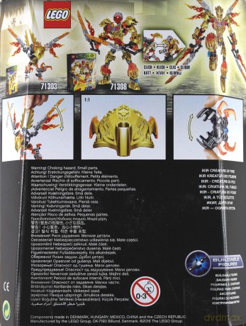 LEGO Bionicle Ikir ognista istota (71303) [KLOCKI]