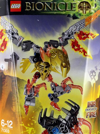 LEGO Bionicle Ikir ognista istota (71303) [KLOCKI]