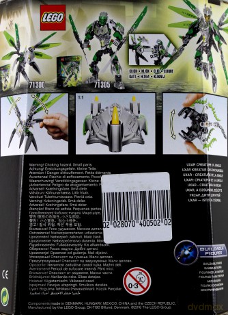 LEGO Bionicle Uxar istota z dżungli (71300) [KLOCKI]