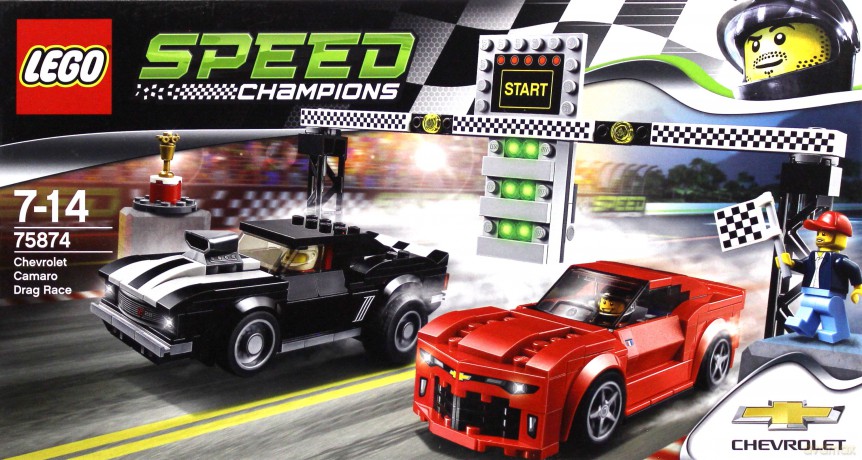 LEGO Speed Chevrolet Camaro Drag Race (75874) [KLOCKI]