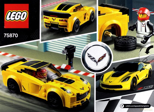 LEGO Speed Chevrolet Corvette Z06 (75870) [KLOCKI]