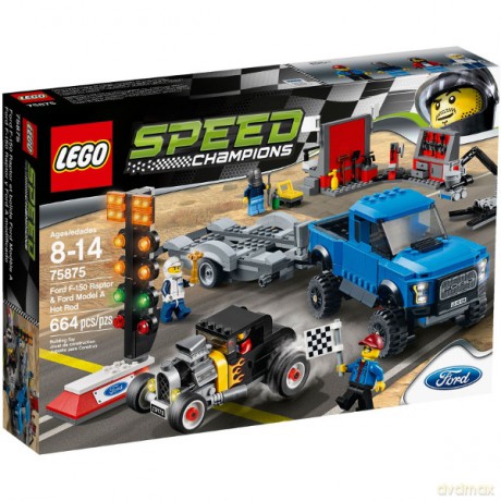 LEGO Speed Ford F150 Raptor&Ford Mod. A (75875) [KLOCKI]