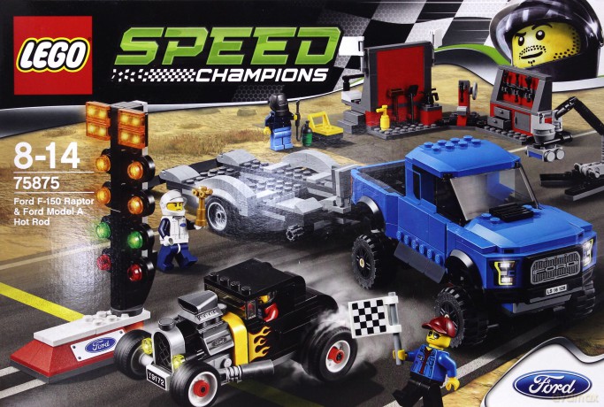 LEGO Speed Ford F150 Raptor&Ford Mod. A (75875) [KLOCKI]
