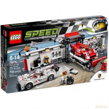 LEGO Speed Porsche 919 Hybrid and 917K (75876) [KLOCKI]