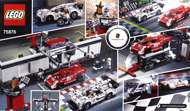 LEGO Speed Porsche 919 Hybrid and 917K (75876) [KLOCKI]