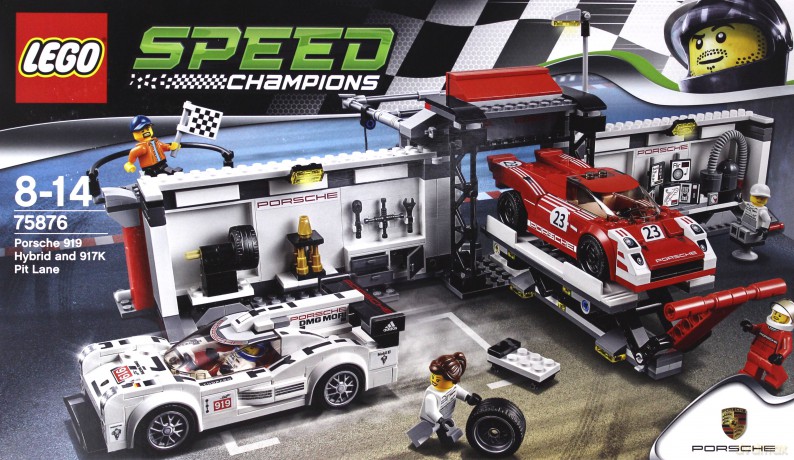 LEGO Speed Porsche 919 Hybrid and 917K (75876) [KLOCKI]