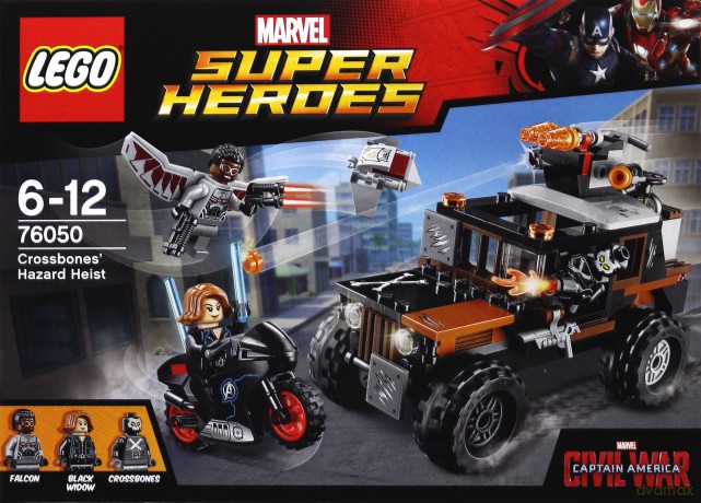 LEGO Super Heroes Confidential Captain (76050) [KLOCKI]