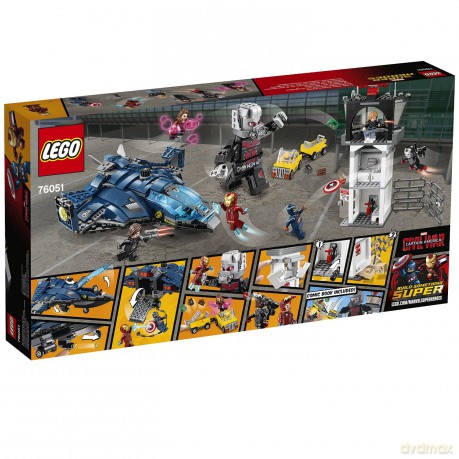 LEGO Super Heroes Confidential Captain (76051) [KLOCKI]