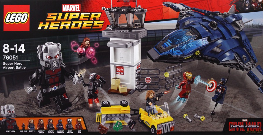 LEGO Super Heroes Confidential Captain (76051) [KLOCKI]