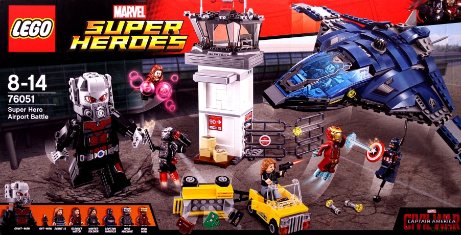 LEGO Super Heroes Confidential Captain (76051) [KLOCKI]