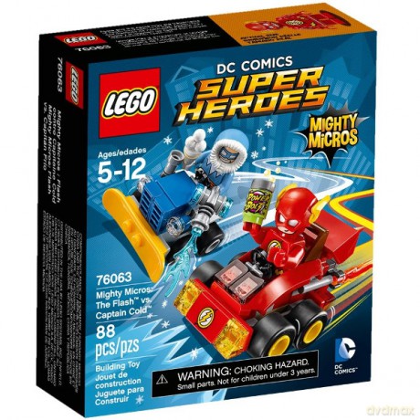 LEGO Super Heroes Flash kontra Kapitan (76063) [KLOCKI]