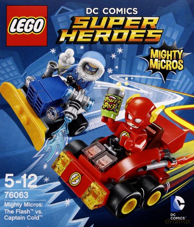 LEGO Super Heroes Flash kontra Kapitan (76063) [KLOCKI]