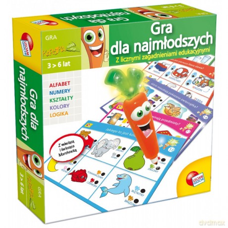 LISCIANIGIOCHI Karotka Gra dla najmłodszych [GRA]