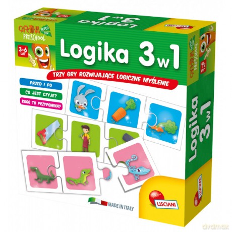LISCIANIGIOCHI Karotka Logika 3w1 [GRA]