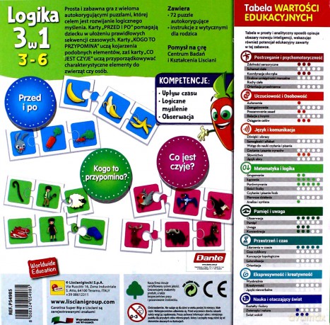 LISCIANIGIOCHI Karotka Logika 3w1 [GRA]