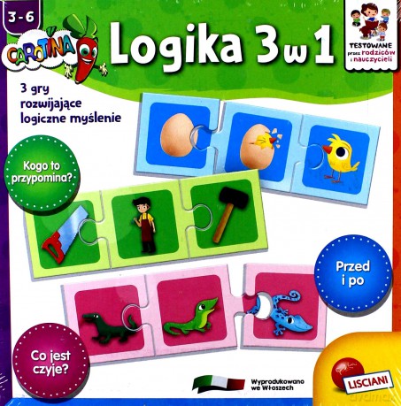 LISCIANIGIOCHI Karotka Logika 3w1 [GRA]