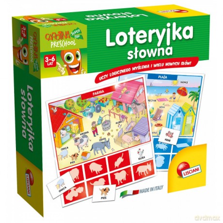 LISCIANIGIOCHI Karotka Loteryjka słowna [GRA]