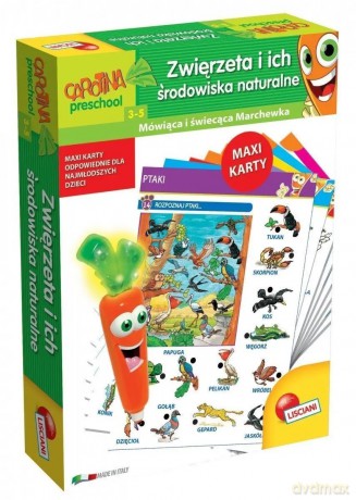 LISCIANIGIOCHI Karotka Zwierzęta i środowisko [GRA]
