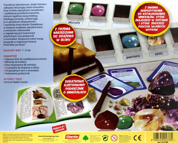 LISCIANIGIOCHI Laboratorium minerałów [GRA]