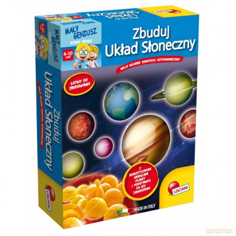 LISCIANIGIOCHI Zbuduj układ słoneczny