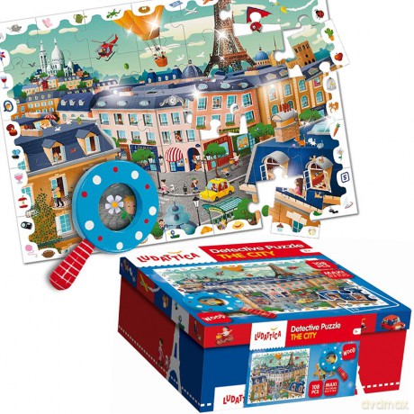 LUDATTICA 35 el. Mały detektyw w mieście [PUZZLE]
