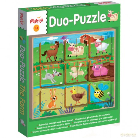 LUDATTICA Duo puzzle Farma [PUZZLE]