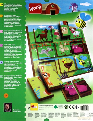 LUDATTICA Duo puzzle Farma [PUZZLE]