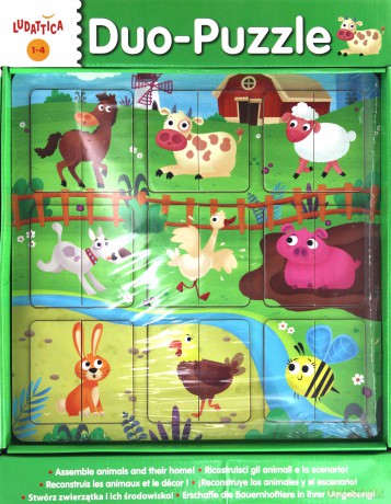 LUDATTICA Duo puzzle Farma [PUZZLE]