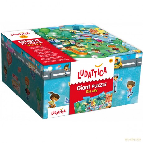 LUDATTICA Gigant puzzle miasto [PUZZLE]