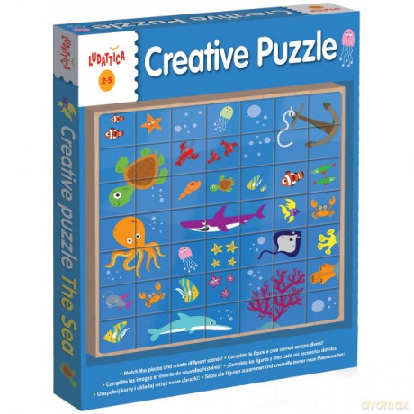LUDATTICA Kreatywne puzzle Morze [PUZZLE]